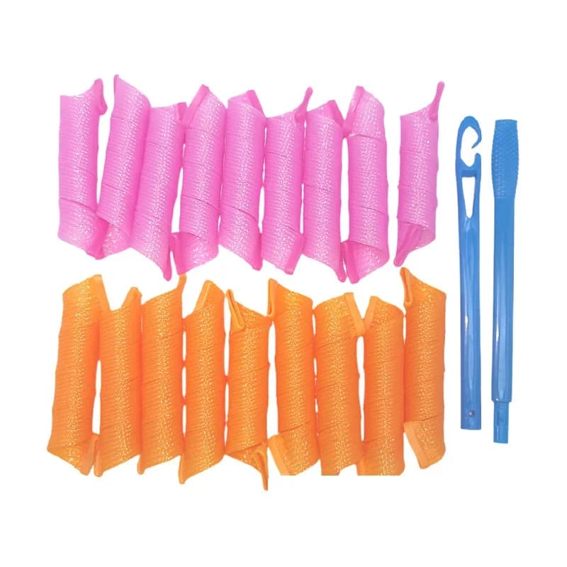 RULOS DE 30CM FORMA CARACOL PARA CABELLO BJ-5/3