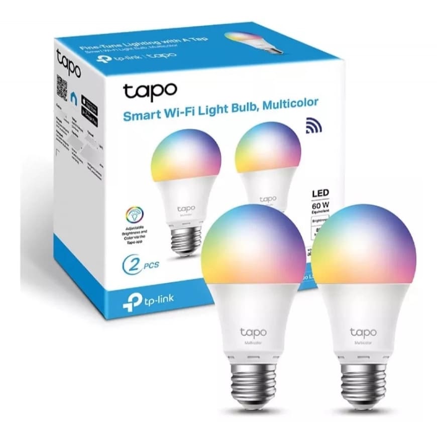 Bombilla Led Wifi Inteligente Multicolor Tplink Tapo L530E(2-pack)