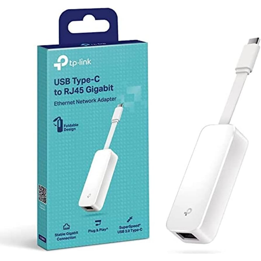 [020001004TPKUE300C] Adaptador TP-LINK  Type-C To Rj45 GiGabite Ethernet Network UE300C