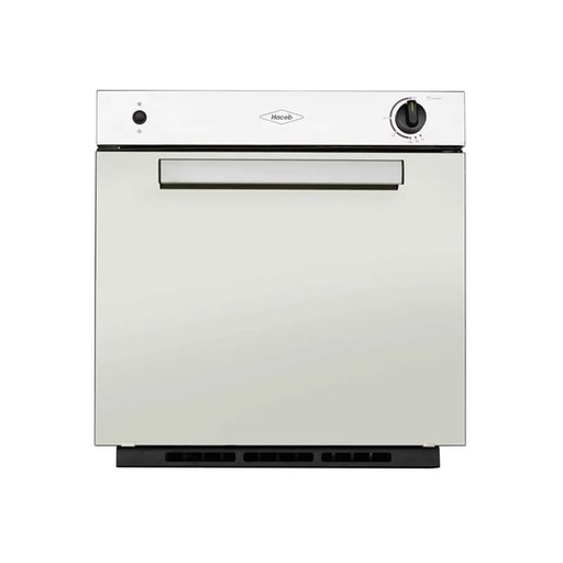 [030006017HCBCASIA60PLA] HORNO EMPOTRABLE HACEB GAS-INOX-VIDRIO ESPEJO-GRILL ELECTRICO CASIA 60