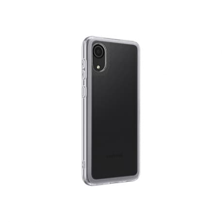 Protector Soft Clear Negro Samsung EF-QA032 para Galaxy A03 Core