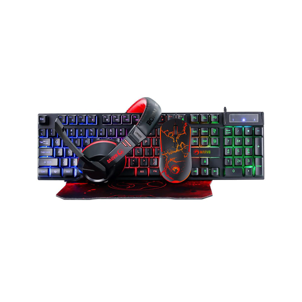 GAMING COMBO MARVO CM409 SP 4 IN 1