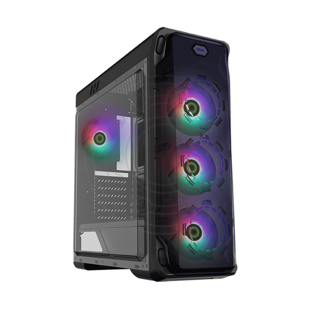 CASE GAMEMAX STARLIGHT BLACK FRGB NEGRO
