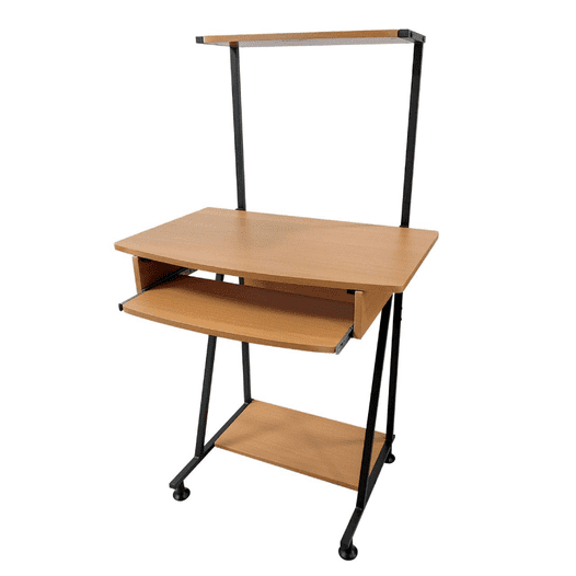 MESA PARA PC DE MADERA VANTEC FG-1904 CHERRY 60X50X116CM