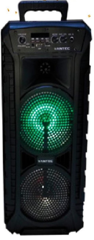 PARLANTE VANTEC DOBLE FLOW 8" FM BLUETOOTH USB MICRO SD