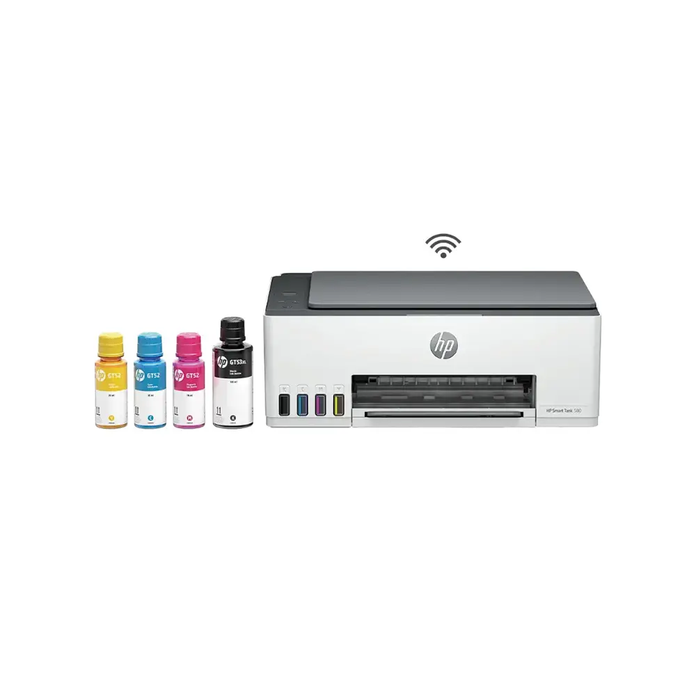 Impresora hp smart tank 580 multifuncion tinta continua wi-fi