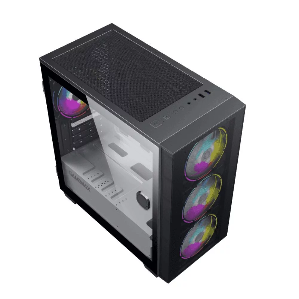 CASE GAMEMAX MINI AERO H607 NEGRO