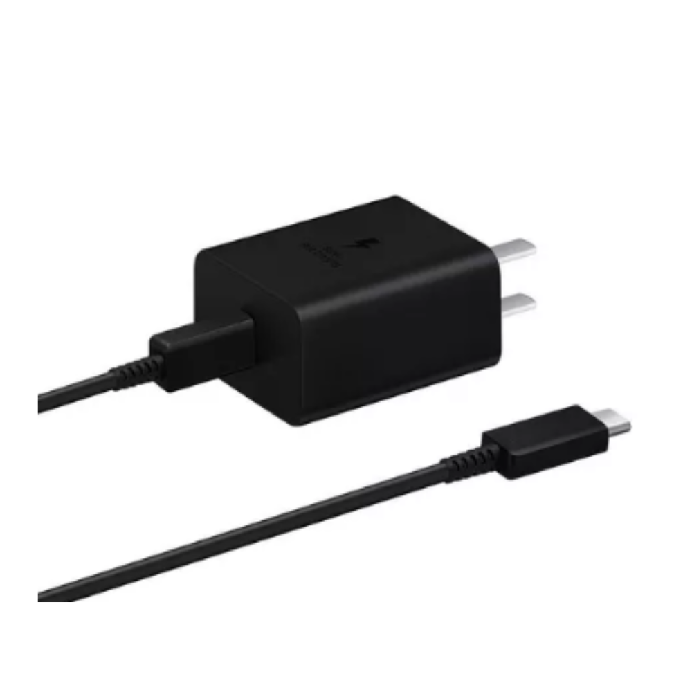 CARGADOR DE PARED SAMSUNG CUBO+CABLE S8 NEGRO