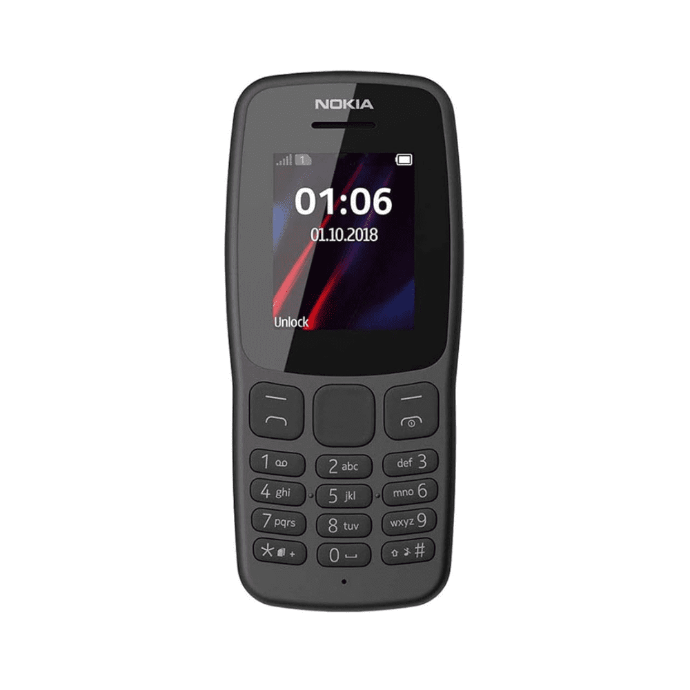 TELEFONO NOKIA 106 TA-1190 EURO SS GRIS