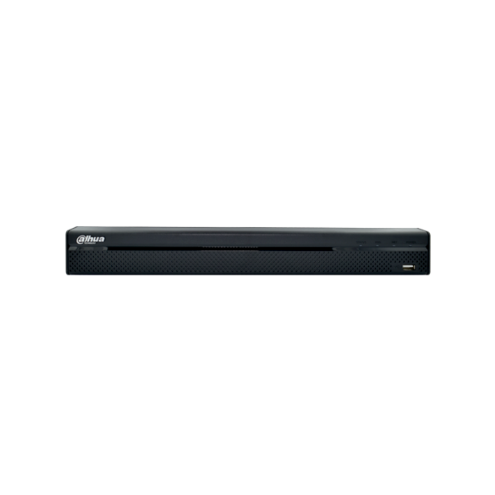 DHI-NVR52088P-4KS2E  NVR 8CH IP/320MBPS / 2 HDD 1 VGA&1 HDMI 1 RJ45(1000M) 8PoE