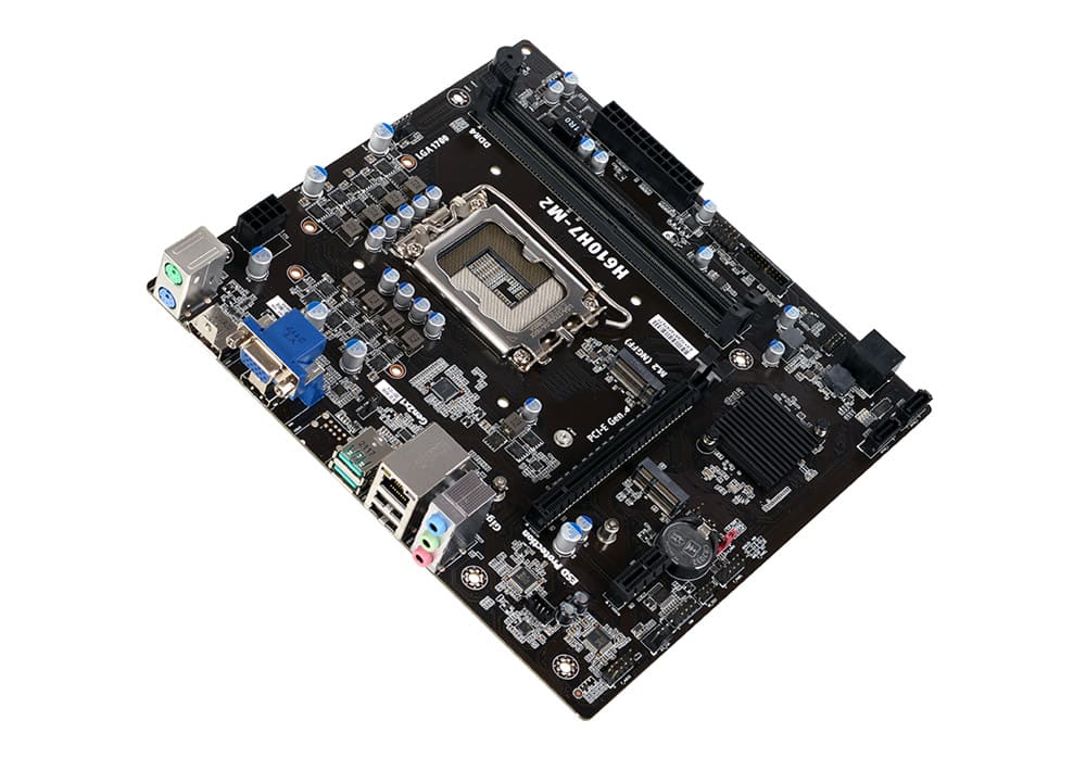 Mainboard ecs elite group H610H7-M2 dp/hdmi/vga/pci exp usb 3.2