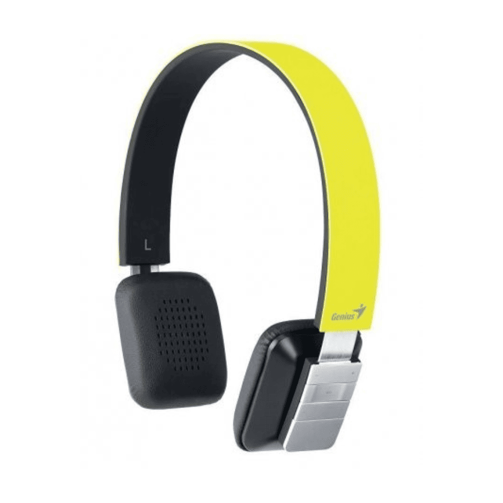 AUDIFONOS DIADEMA GENIUS HS-920BT BLUETOOTH AMARILLO