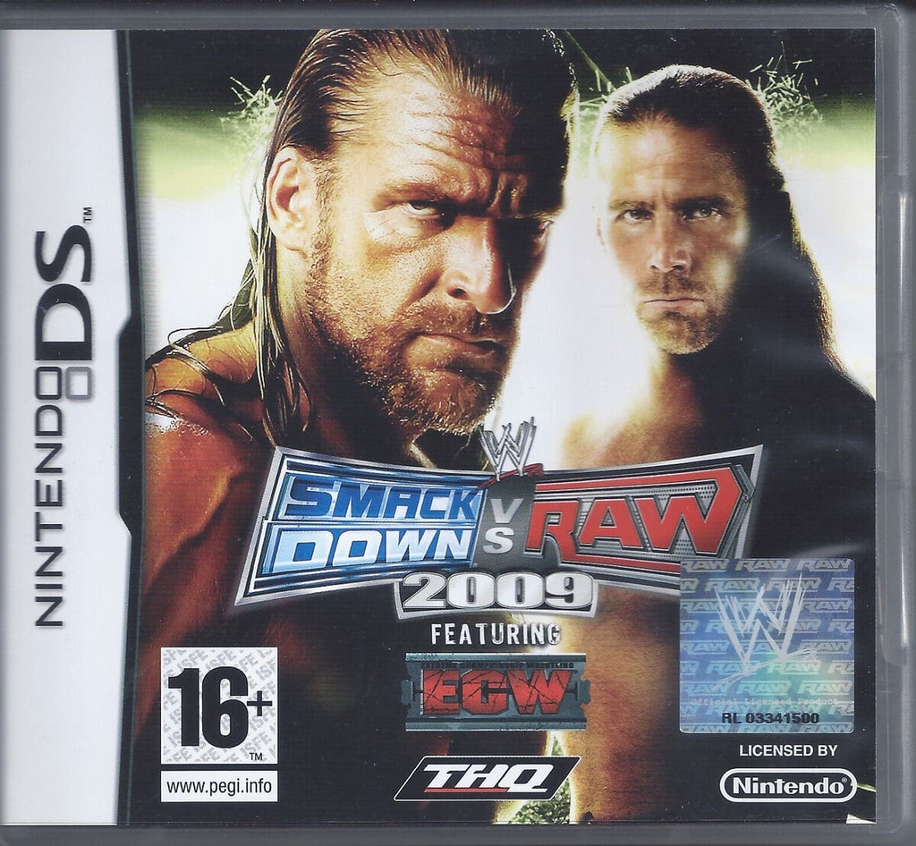 JUEGO PARA NINTENDO DS ORIGINAL SMACK DOWN VS RAW