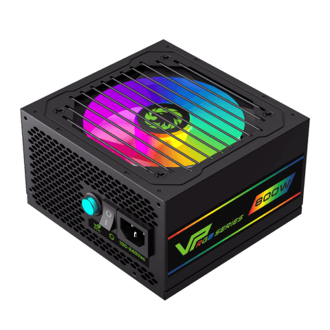 FUENTE DE PODER GAMEMAX VP-800-RGB 80P APFC 800W/100-240V NEGRO