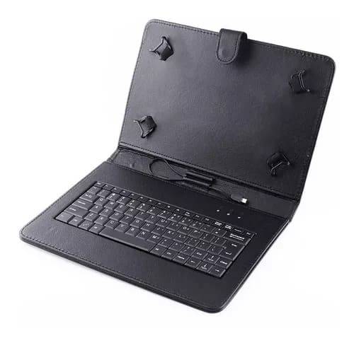 PROTECTOR TITAN P/TABLET 7" C/TECLADO USB NEGRO