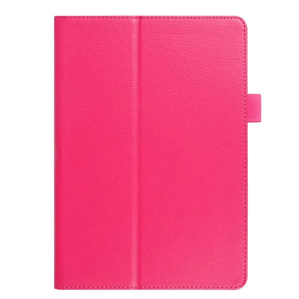 PROTECTOR DE CUERO FASHION TAB3 10.1"/P5200 ROTADOR FUCSIA