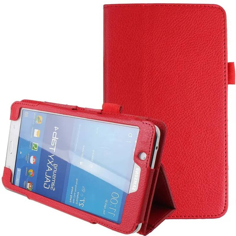 PROTECTOR DE CUERO CLASSIC TAB4 / 7" ROTADOR VARIOS COLORES