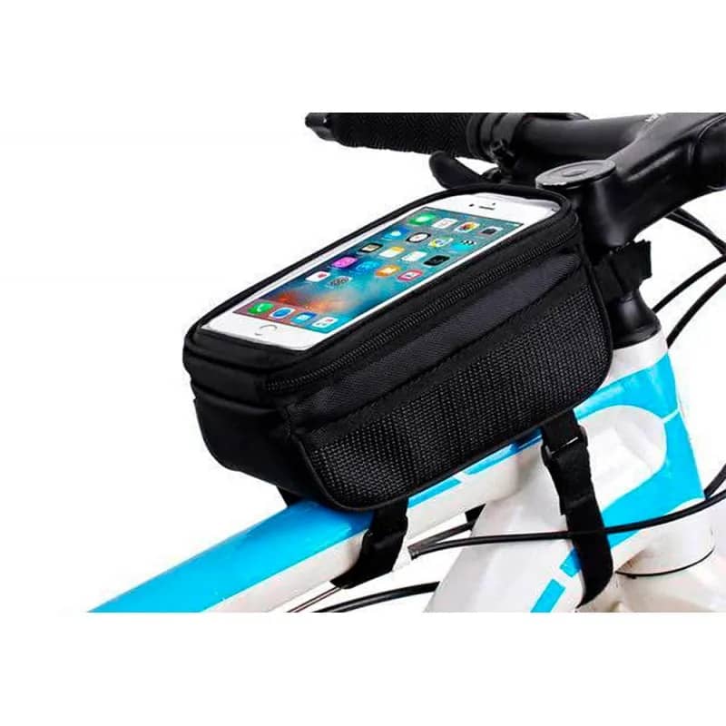 BOLSO PARA BICICLETA RESISTENTE AL AGUA CONVERTIBLE A BOLSO DE HOMBRO 270X110X160MM BI-14