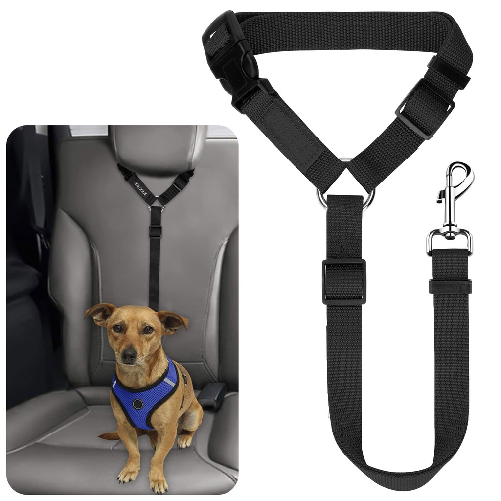 CORREA DE SEGURIDAD PARA MASCOTA PARA USO DE VEHICULO 70X2.5CM MA-3