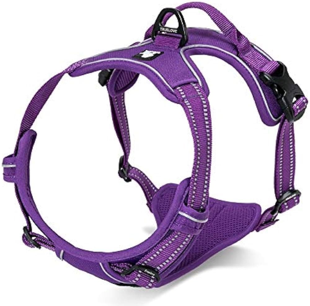 PECHERA PARA MASCOTA DOBLE CAPA MESH LARGE MA-4BB  MORADO