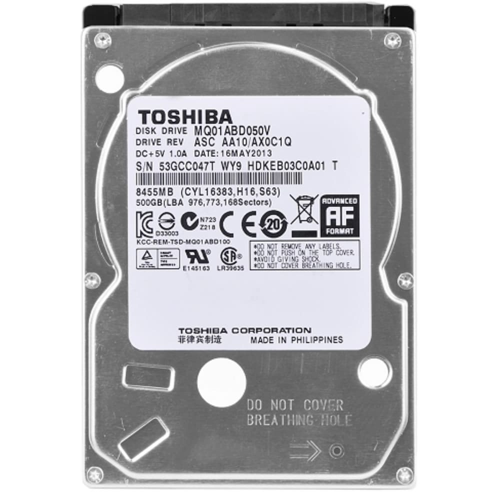 DISCO DURO TOSHIBA NT 500GB 2.5 SATA MQ01ABF050