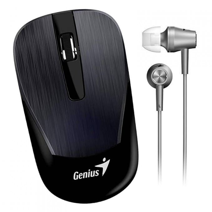 MOUSE /AUDIFONO GENIUS MH-8015 GRIS