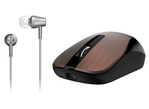 MOUSE /AUDIFONO GENIUS MH-8015 CAFE