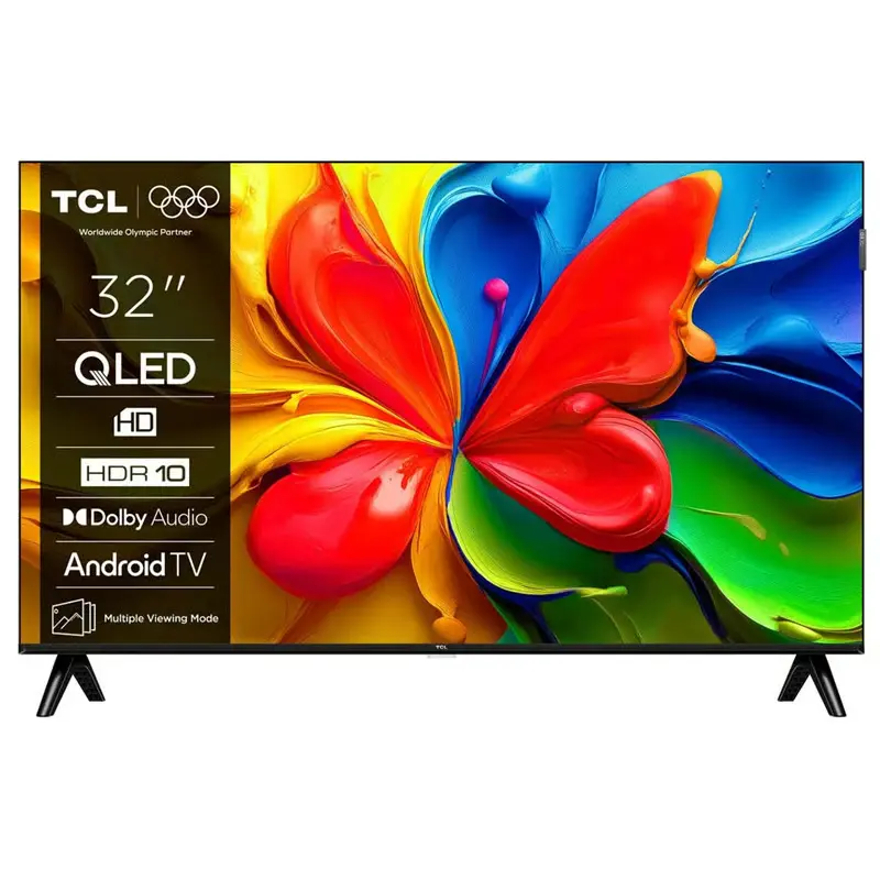 Televisor led tcl Smart tv 32" google tv 32s5k Qled hdr