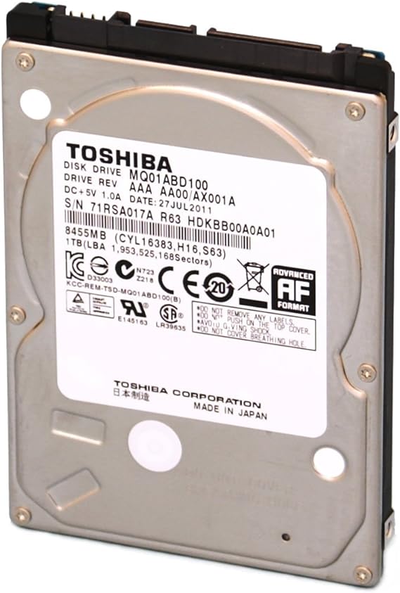 DISCO DURO TOSHIBA NT 1TB 5400RPM MQ01ABD100