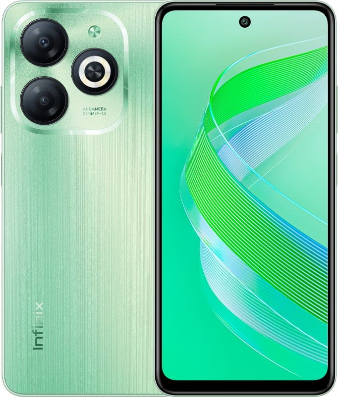 Telefono Infinix Smart 8  X6525 3+3GB  64GB Ram Crystal green