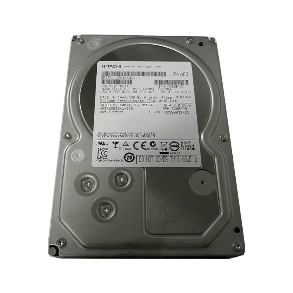 DISCO DURO PC HITACHI SATA3 2TB 3.5" 7200RPM 6GB/S