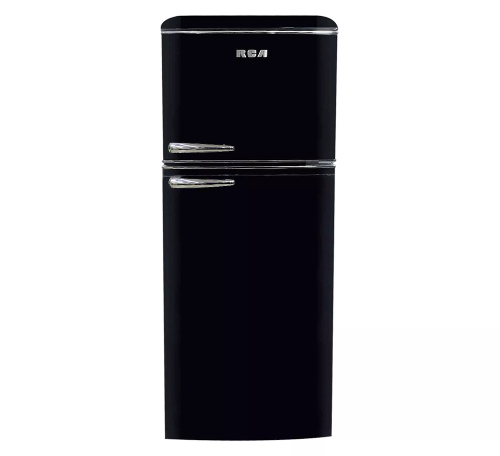 Refrigeradora RCA Bcd-280wevf-62h retro negra