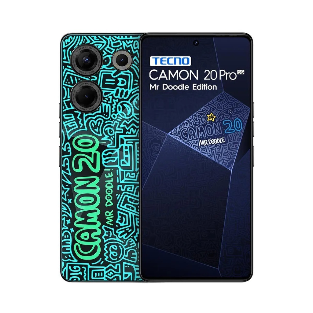 Telefono Tecno camon 20 premier ck9n 8gb +512gb Mr Doodle edition