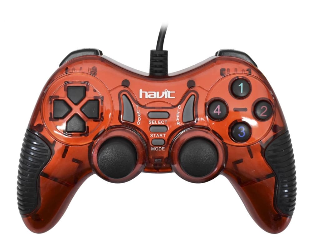 GAME PAD HAVIT HV-G85RD PARA PC/PS2/PS3 ROJO