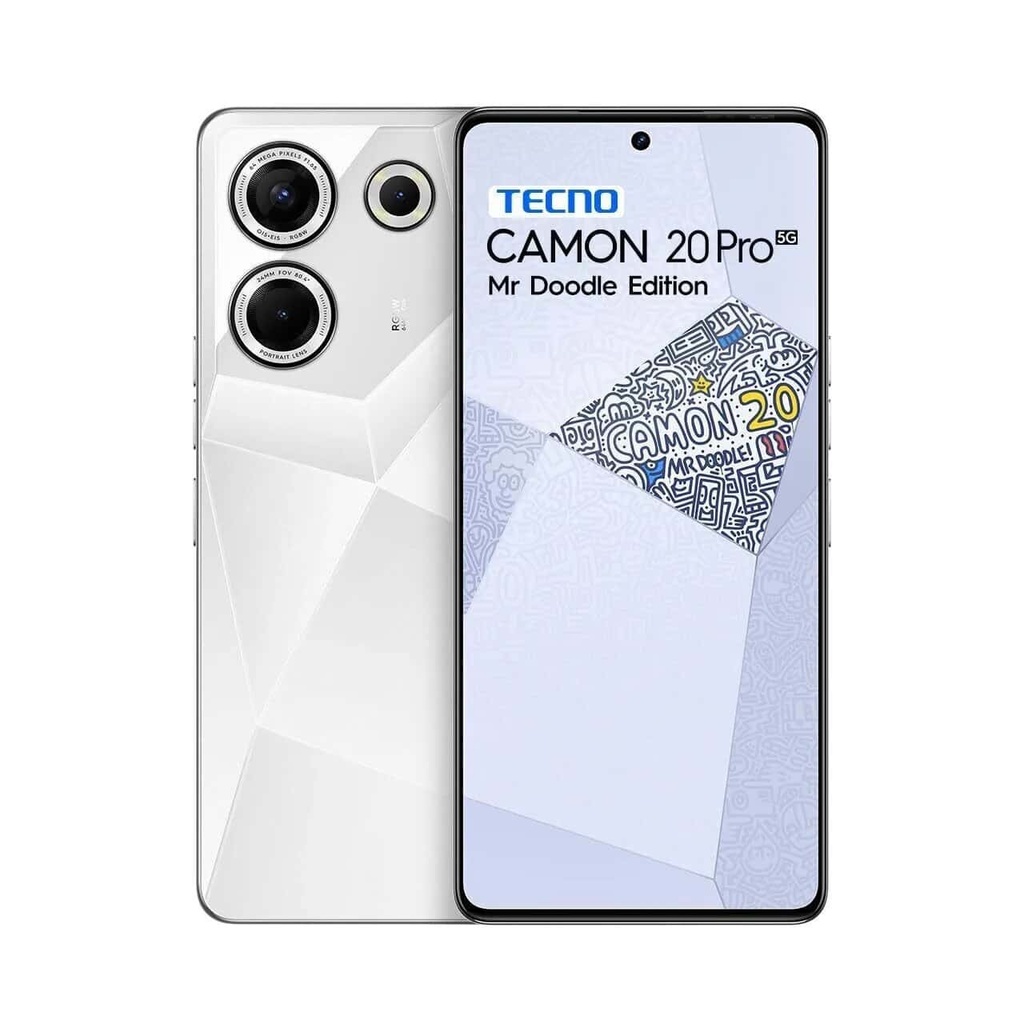 Telefono Tecno Camon 20 pro (CK7N) Ds 16gb(8GB+8GB)+256GB Mr doodle edition