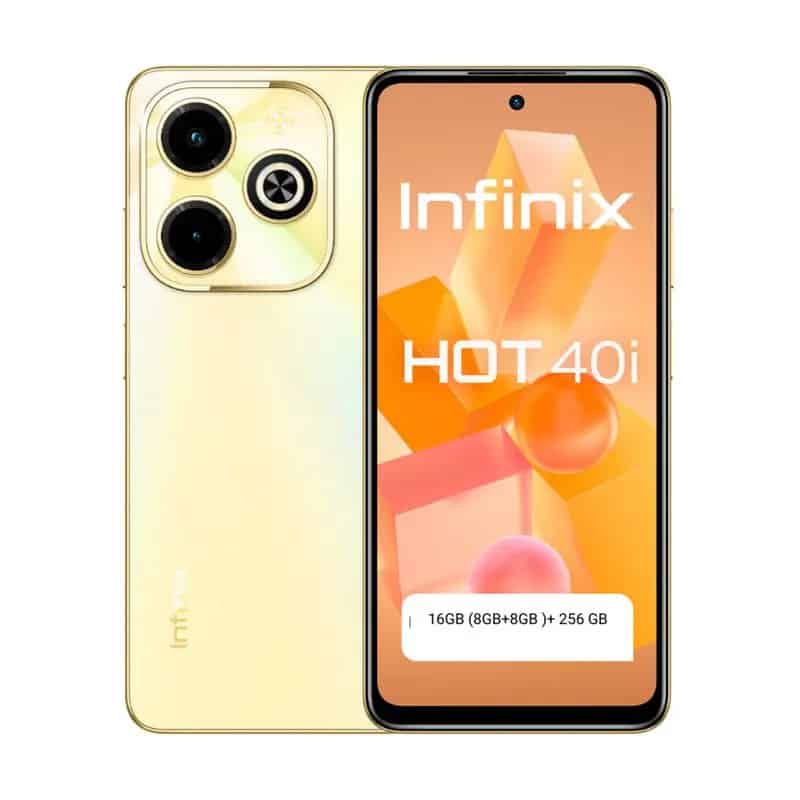 Telefono Infinix Hot 40i X6528 16gb (8+8gb)256gb  horizon gold