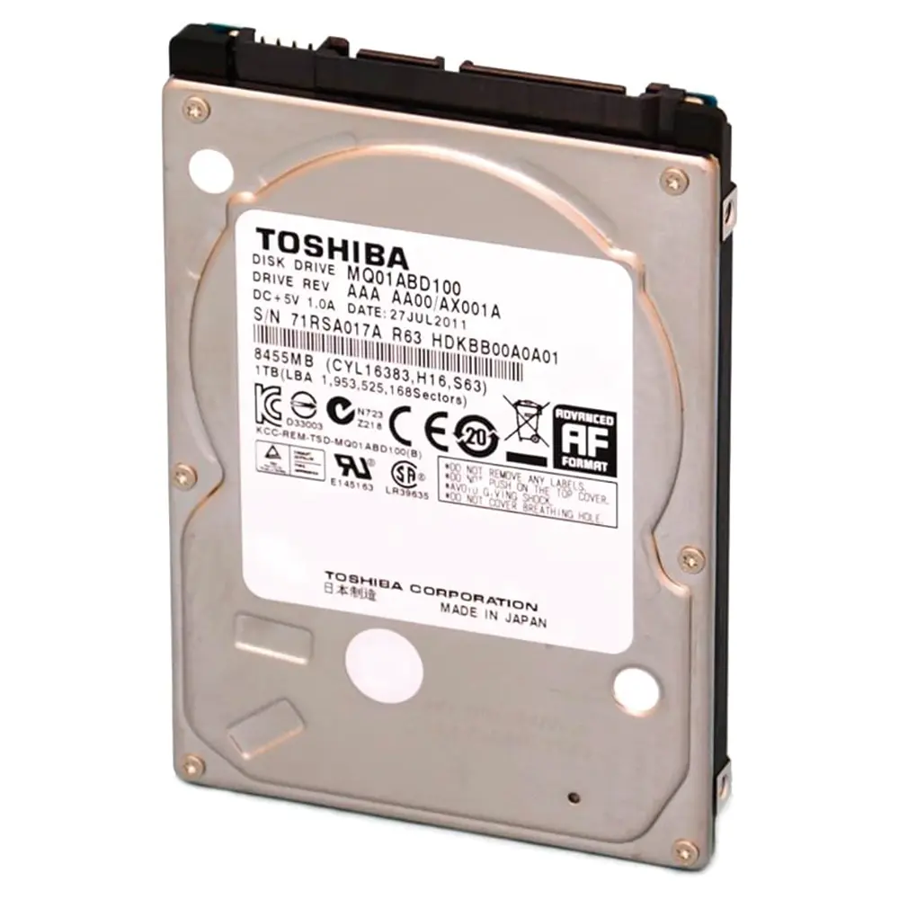 DISCO DURO TOSHIBA NT 1TB 5400RPM MQ01ABD100