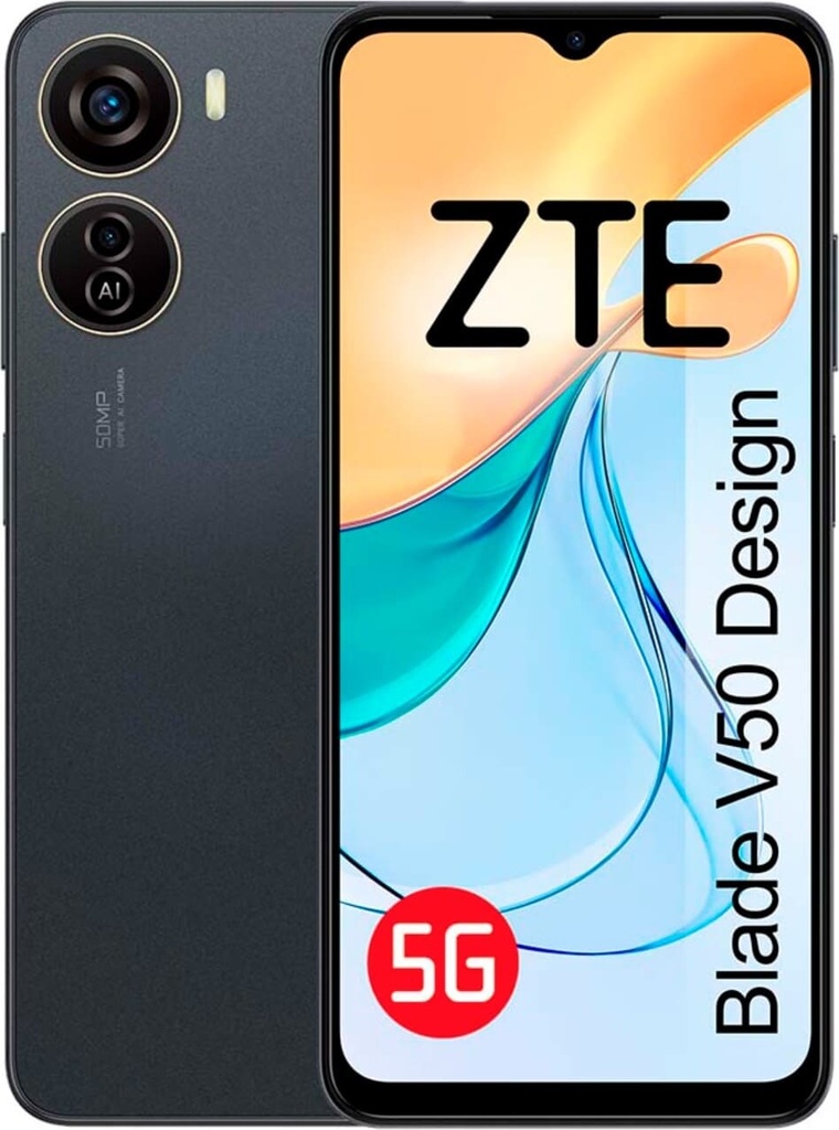 TELEFONO ZTE BLADE V50 (8050) DS 6GB+10GB/256GB BLACK