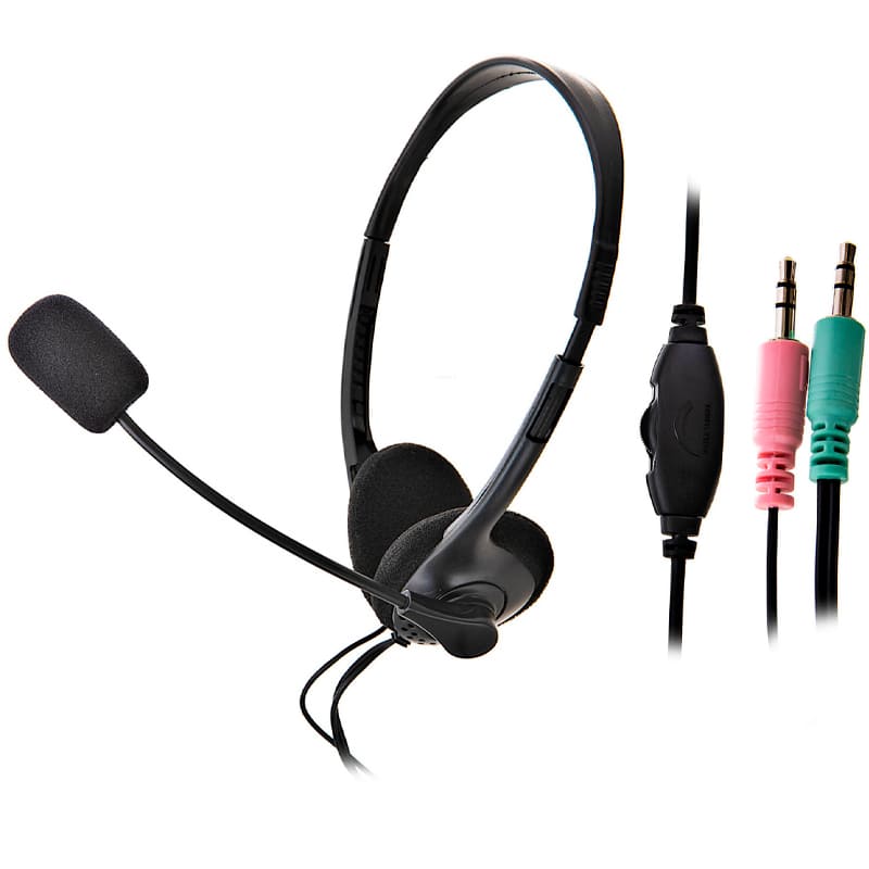AUDIFONOS DIADEMA VANTEC C/MICROFONO VT-HS101 3.5MM