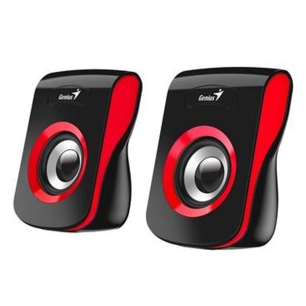 PARLANTE GENIUS SP-Q180 ROJO