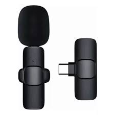 Microfono inalambrico QP-K8D p/ iph y tipoc NEGRO