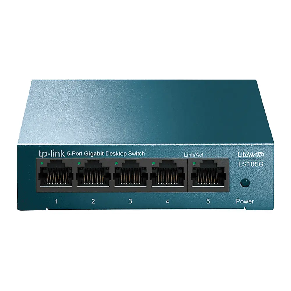 Switch Tplink LS105G 5-puertos 10/100/1000Mbps
