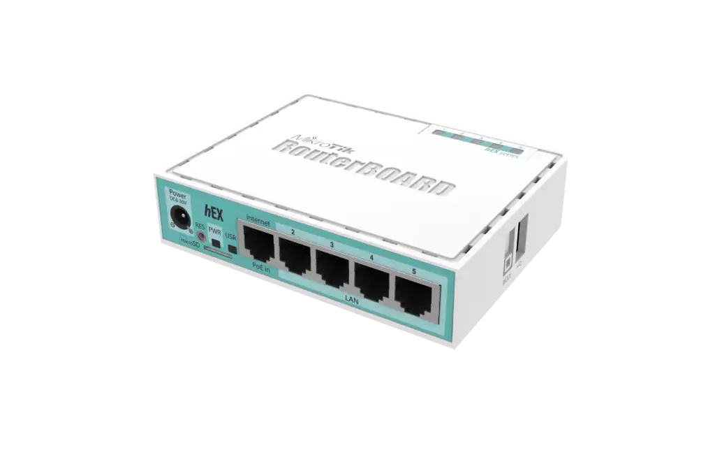 ROUTER MIKROTIK AP RB750GR3 CASE PLAS. 10/100/1000