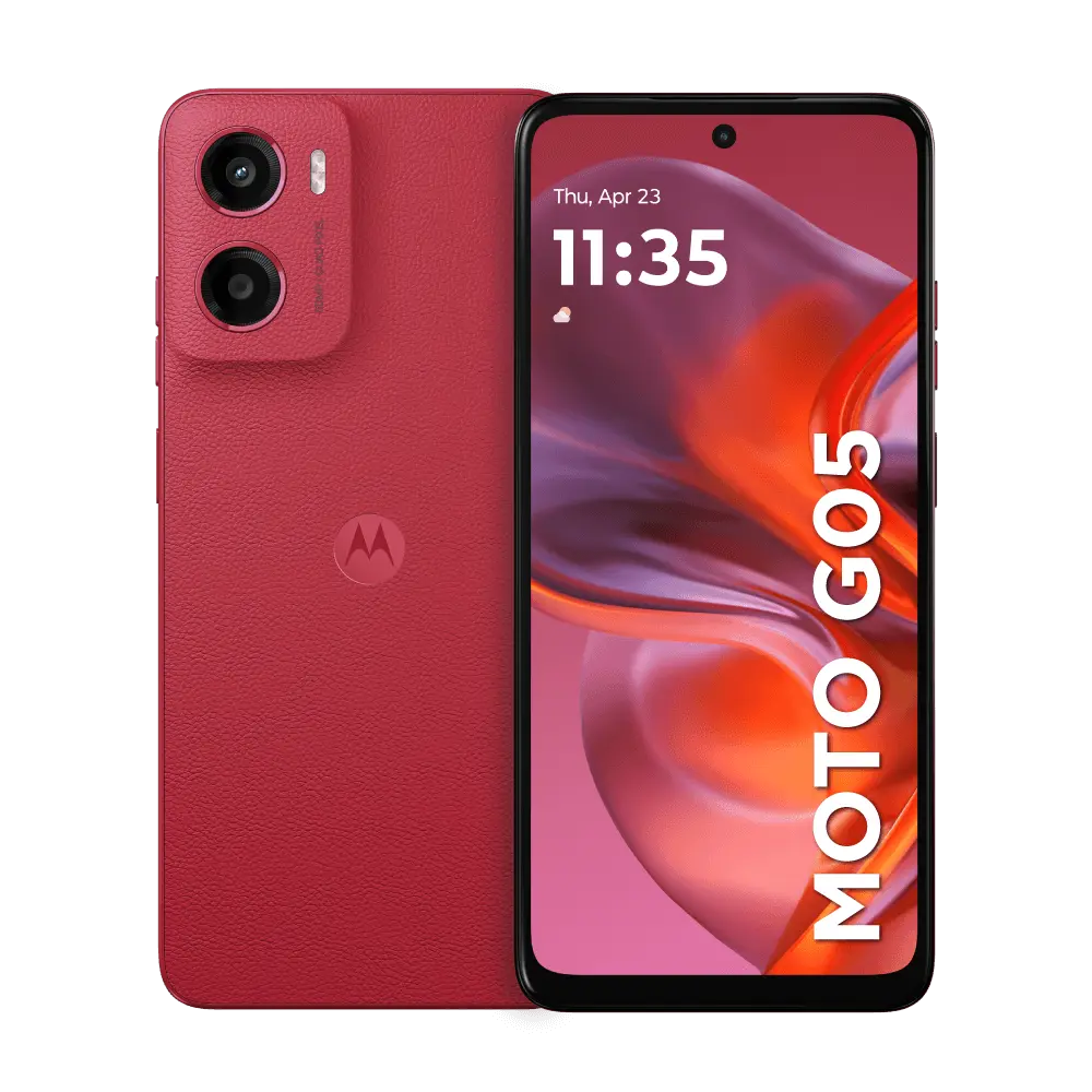 Telefono Motorola Moto G05 (XT2523-2) DS 4gb+128gb SC rojo