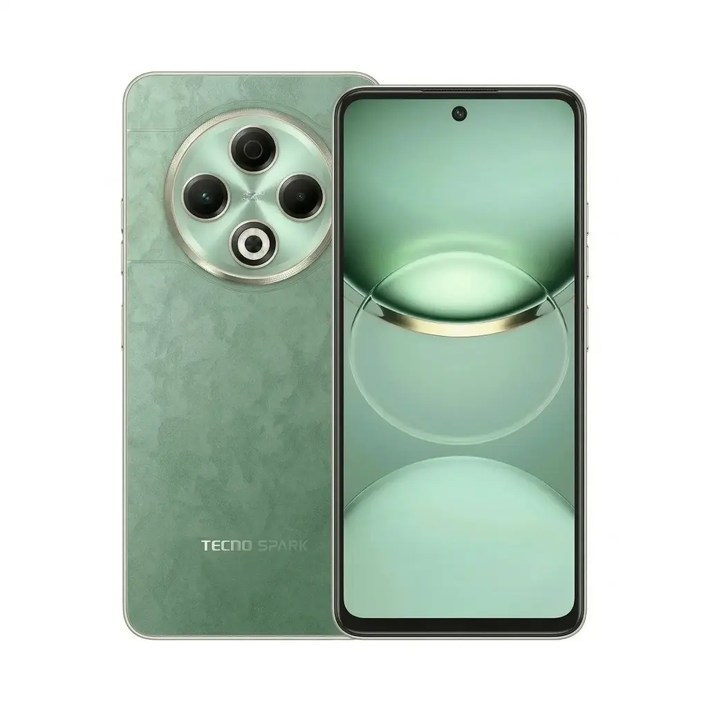 Telefono Tecno Spark 30c ds KL5 ds 16gb (8+8gb) +256gb Magic Skin Green