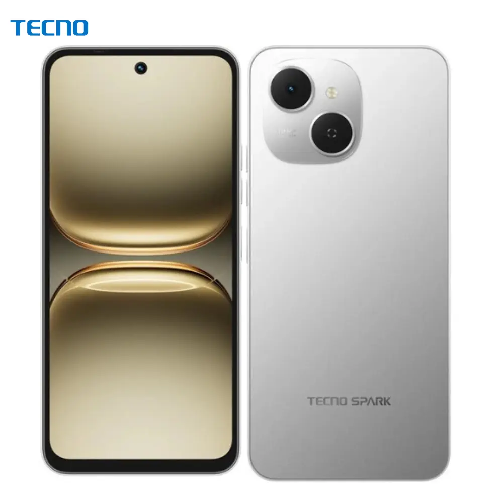 Telefono Tecno Spark 40C Km4k ds 16gb (8+8gb) +256gb Titanium Grey
