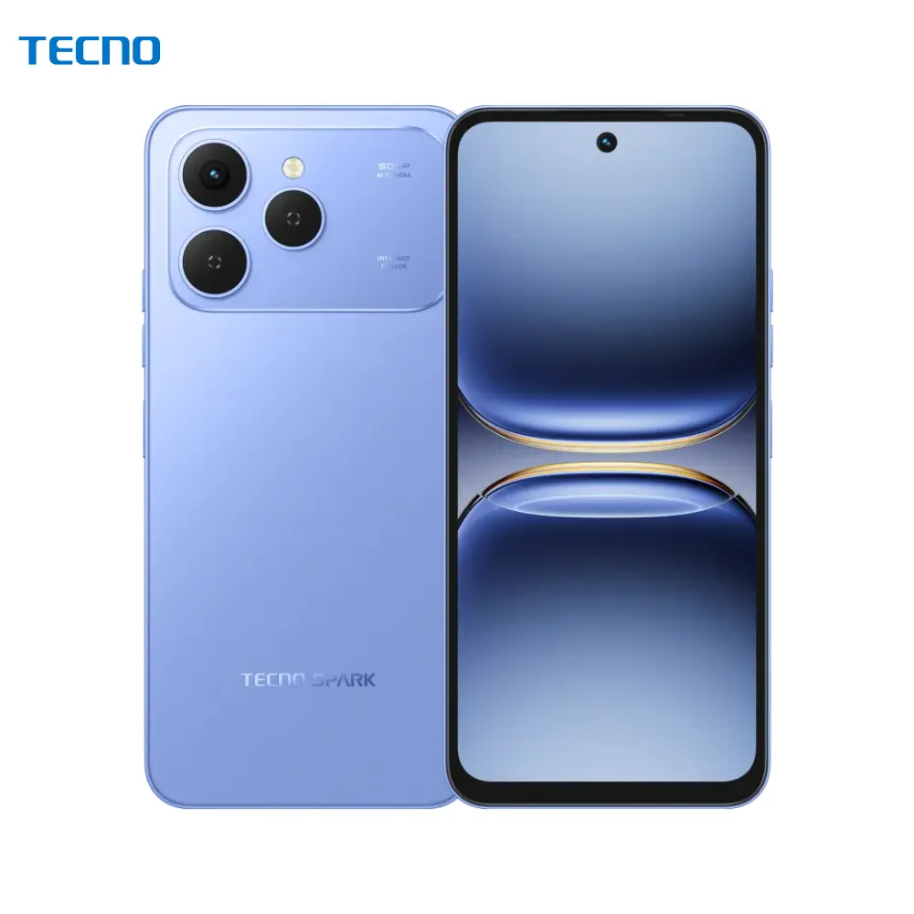 Telefono Tecno Spark 40 KM5 ds 16gb (8+8gb) + 256gb mirage Blue