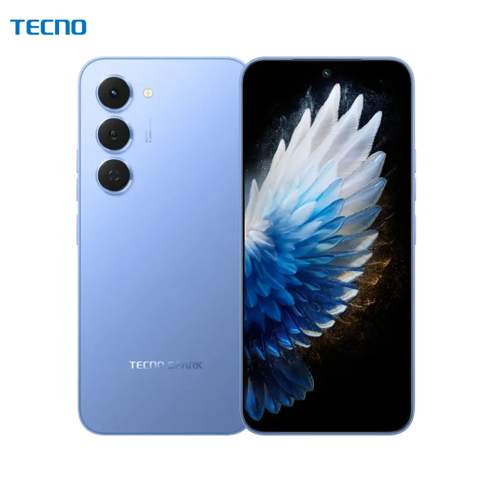 Telefono Tecno Spark 40 Pro KM6 ds 16gb (8+8gb) + 256gb Lake Blue