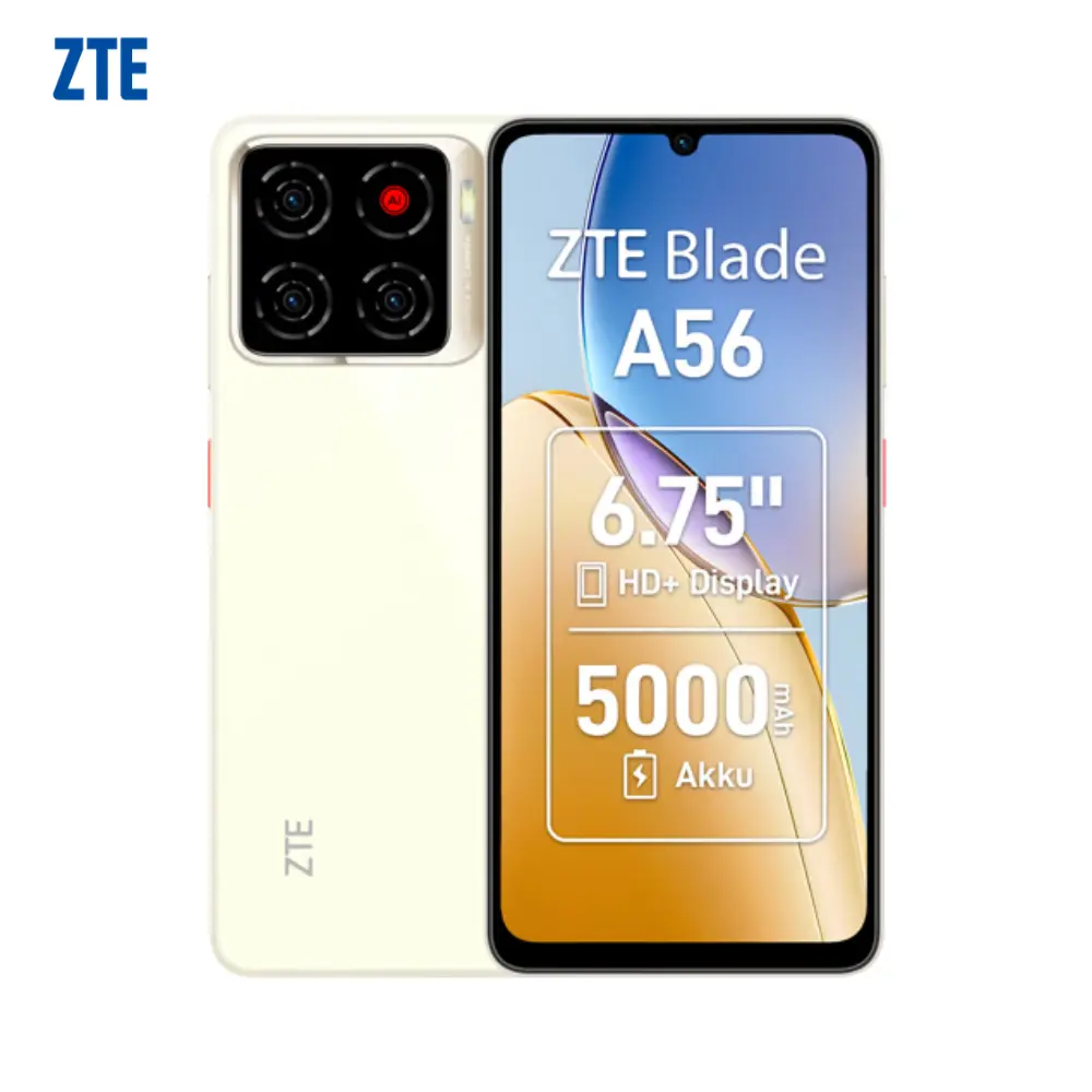 Telefono ZTE Blade A56 Z2473 ds 12gb (4+8gb ) 128gb Dorado