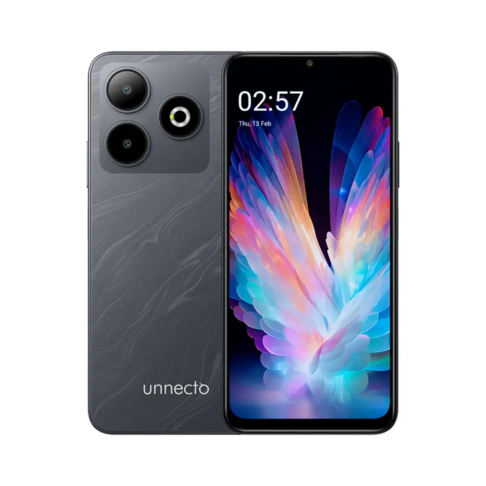 Telefono unnecto bolt 10 ub101 ds 12gb(4gb+8gb)+128gb charcoal/dark grey